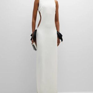 Monot Cut Out Dress With Bows